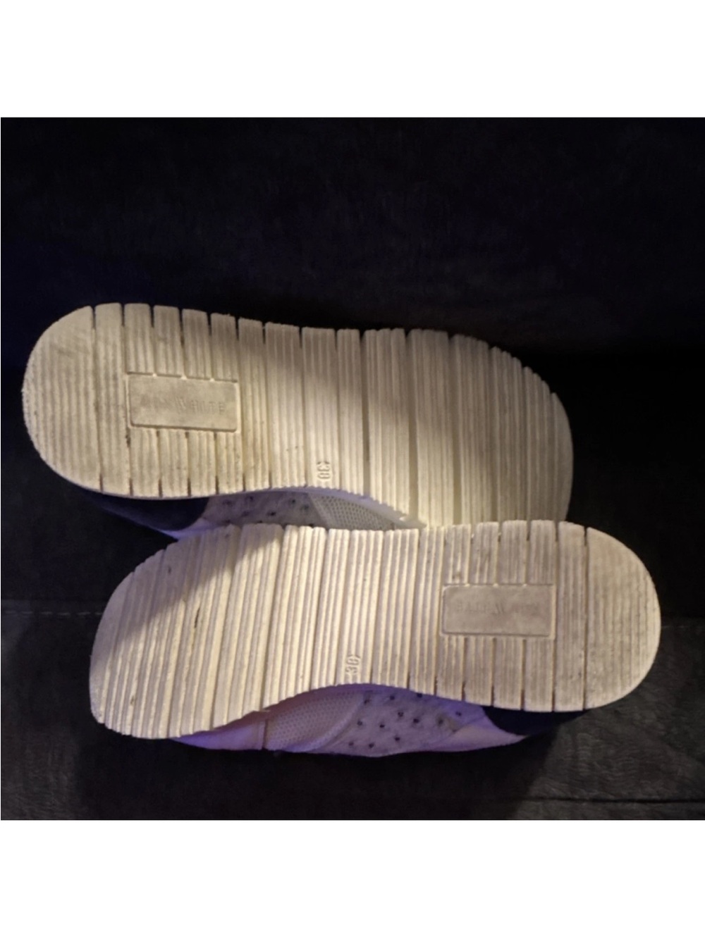 Ron White Blue/White/Grey Sneakers Zip up with Laces - Picture 6 of 6